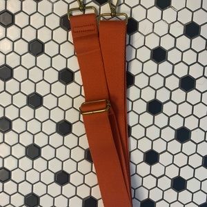 Madewell Orange Crossbody Strap
